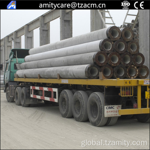 Pre-stress circle concrete pile steel mould 300-600MM